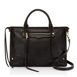 Rebecca Minkoff Regan Pebbled Leather Satchel